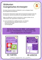 Vorschau - Bildkarten - Bildkarten zum evangelischen Kirchenjahr - Seite 1