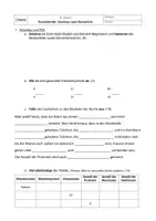 Vorschau - Test - Kurzkontrolle Chemie Atombau nach Rutherford 8.Klasse - Seite 1