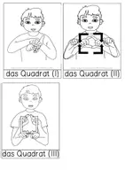 Vorschau - Bildkarten - Geometrische Formen - Cliparts und Begriffe in der Gebärdensprache - Seite 3