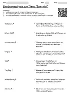 Vorschau - Arbeitsblätter - Arbeitsblätter zum Thema "Bauernhof" + Lösung & MP3 + Mindmap + Infografik - Seite 3