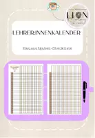 Vorschau - Lehrpläne/Lehrermaterial - Lehrer:innenkalender Materialpaket (2024/25) neues Schuljahr - Seite 1