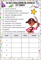 Vorschau - Arbeitsblätter - Logicals - Karneval/ Fasching (Klasse 3 - 6) - Seite 1