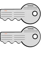 Vista previa - Hojas de trabajo - Verb Tenses Keys - página 3