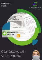 Vorschau - Stundenentwürfe - Education Plus AR: Gonosmale Vererbung/ Stammbaumanalyse - Deckblatt