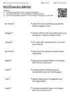 Vorschau - Arbeitsblätter - Arbeitsblätter zum Thema "Judentum" + Lösung & Fragen & MP3 + Mindmap + Infografik - Seite 3