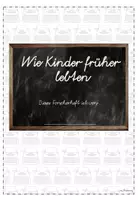 Vorschau - Unterrichtsreihen - Wie Kinder früher lebten (Schule früher und heute) - Seite 3