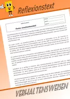 Vorschau - Text - Reflexionstext Thema Unaufmerksamkeit - Deckblatt
