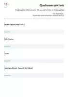 Vorschau - Arbeitsblätter - Kindergarten-Worksheets - My wonderful time in Kindergarten - Seite 1