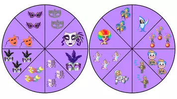 Aperçu - Jeux - roue des nombres carnaval de 1 à 3 - Page 2