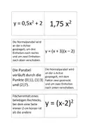 Vorschau - Spiele - Methodenwerkzeug Domino Quadratische Funktionen - Deckblatt