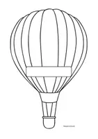 Vorschau - Mal- und Bastelvorlagen - Geburtstagskalender: Heißtluftballons - Seite 3