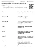 Vorschau - Arbeitsblätter - Arbeitsblätter zum Thema "Pflanzen" + Lösung & MP3 + Mindmap + Infografik - Seite 3