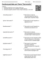 Vorschau - Arbeitsblätter - Arbeitsblätter zum Thema "Thermometer" + Lösung & MP3 + Mindmap + Infografik - Seite 3