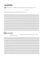 Vorschau - Arbeitsblätter - AcI Steckbrief + Sätze würfeln - Seite 1