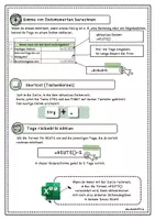 Vorschau - Arbeitsblätter - Excel Funktion: Datum (Merkblatt und Excel Aufgabe) - Seite 2