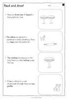 Vorschau - Arbeitsblätter - Wild Animals - Read and Draw - Arbeitsblätter - Seite 3