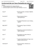 Vorschau - Arbeitsblätter - Arbeitsblätter zum Thema "Ernährung" + Lösung & Fragen & MP3 + Mindmap + Infografik - Seite 3