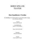 Vorschau - Anderer Materialtyp - Theaterstück Dänisch: Den Smukkeste I Verden - Seite 1