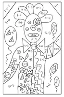 Vorschau - Arbeitsblätter - Rechen-Mal-Bild 1. Klasse ZR 20 Plus- und Minus - Deckblatt