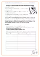 Vorschau - Arbeitsblätter - Piratengeschichte: Doppelkonsonanten und aufeinanderfolgende verschiedene Konsonanten (Übung und Diktat) Rechtschreibung - Seite 3