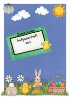 Vorschau - Arbeitsblätter - Osterferien Aufgabenheft für die Vorschule - Seite 1