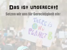 Vorschau - Präsentationen/Tafelbilder - Propheten Arbeitsauftrag Setzen wir uns für Gerechtigkeit ein - Deckblatt