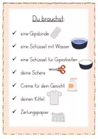 Vorschau - Bildkarten - Gipsmasken zu Karneval - Seite 2