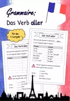 Vorschau - Arbeitsblätter - Grammaire - Le verbe aller / Das Verb aller - Deckblatt