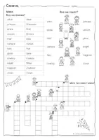 Vorschau - Arbeitsblätter - FASCHING - CARNIVAL - Worksheet für den Englischunterricht - Seite 2