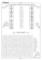 Vorschau - Arbeitsblätter - FASCHING - CARNIVAL - Worksheet for free - Seite 2