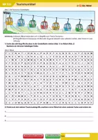 Vorschau - Arbeitsblätter - Tourismusrätsel - Deckblatt