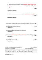 Vorschau - Test - Deutscharbeit Grammatik Bestimmung von Wortarten mit EWH - Seite 3