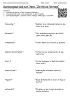 Vorschau - Arbeitsblätter - Arbeitsblätter zum Thema "Christentum" + Lösung & MP3 + Mindmap + Infografik - Seite 3