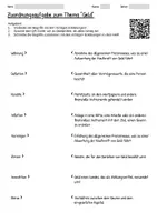 Vorschau - Arbeitsblätter - Arbeitsblätter zum Thema "Geld" + Lösung & MP3 + Mindmap + Infografik - Seite 3