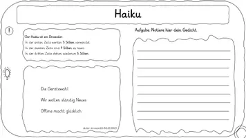 Vorschau - Interaktives Material - Digitale Gedichte neu gestalten - Seite 2