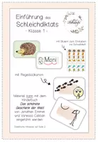 Vorschau - Fördermaterial/Inklusion - Einführung Schleichdiktat Klasse 1/ Wörter schreiben - Deckblatt
