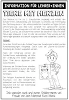 Vorschau - Mal- und Bastelvorlagen - Tiere mit Herzen - Kunstprojekt (fertig geplante Kunststunde) - Seite 2