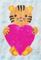 Vorschau - Mal- und Bastelvorlagen - Tiere mit Herzen - Kunstprojekt (fertig geplante Kunststunde) - Seite 3