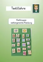 Vorschau - Fördermaterial/Inklusion - Klettmappe wettergerechte Kleidung - Deckblatt