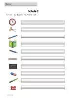 Vorschau - Arbeitsblätter - Gesamtpaket Wortschatztraining DaZ - Seite 3