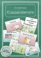 Vorschau - Poster - Schafklasse - Klassendienste - Deckblatt