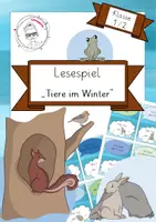 Vorschau - Spiele - Materialpaket Tiere im Winter - Deckblatt