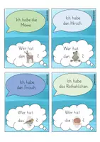 Vorschau - Spiele - Tiere im Winter, Lesespiel, Klasse 1/2 - Seite 3