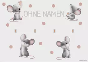 Vorschau - Lehrpläne/Lehrermaterial - Blätter ohne Namen - Motiv Maus - Deckblatt
