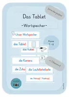 Vorschau - Arbeitsblätter - Materialpaket zum Umgang mit dem Tablet - Seite 1