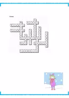 Vorschau - Quiz - Crossword Winter Clothes - Seite 1