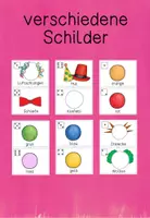 Vorschau - Mal- und Bastelvorlagen - Fensterbild Clown - Seite 1