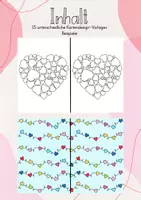 Vorschau - Mal- und Bastelvorlagen - Bastelprojekt: Pop Up Karte Herzen/ Grußkarte/ Klappkarte/ Valentingstag - Seite 2