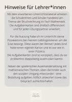 Vorschau - Aufgabenkarten - Brüche - Pizzeria BRUCHetta - Pizzen belegen - Seite 2