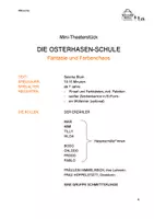 Vorschau - Unterrichtsreihen - Mini-Theaterstück: DIE OSTERHASEN-SCHULE - Fantasie und Farbenchaos - Seite 3
